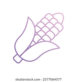 Corn icon vector stock illustration