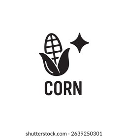 Corn icon vector symbol design illustration