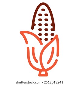 Icono de maíz para Web, App, infografía, etc