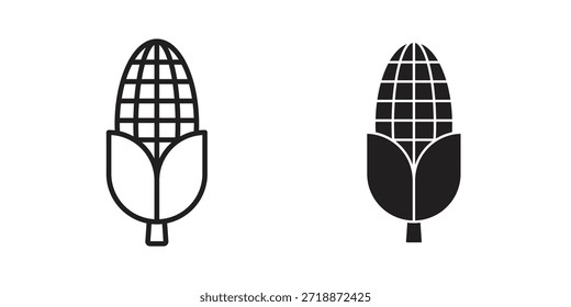 Corn icons sign vectors. suitable for web, app, infographic, etc
