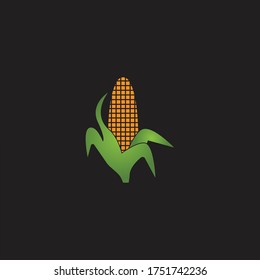 Corn industry logo vector template