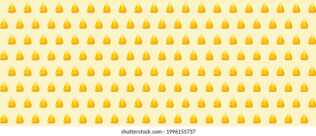 Corn kernels pattern vector illustration art background corn beans vector for wraping paper or dercoration