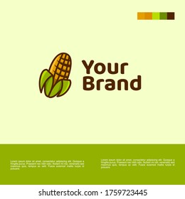 Corn logo for Avatar and icon Design 