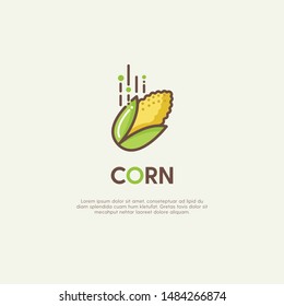 Corn Logo Icon Design Vector