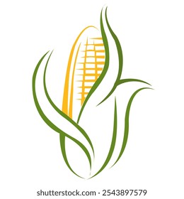 Corn logo or icon illustraton image