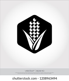 corn logo template