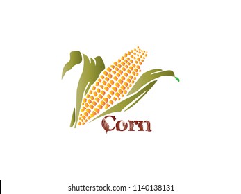 Corn logo vector