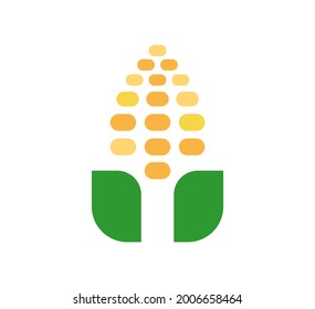 corn logo vector design template