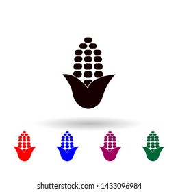 corn multi color icon. Elements of farm set. Simple icon for websites, web design, mobile app, info graphics