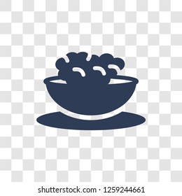 Corn with Pine icon. Trendy Corn with Pine logo concept on transparent background from Culture collection