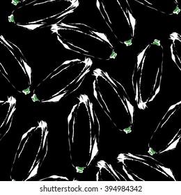 corn seamless pattern - vector illustration. 