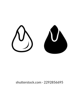 corn seed icon illustration on white background..eps