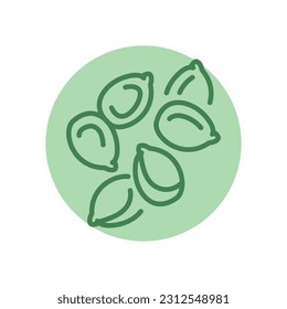 Corn seeds black line icon. Natural organic super food. Pictogram for web page, mobile app, promo.
