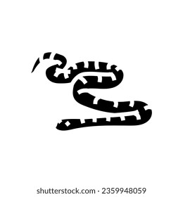 corn snake animal snake glyph icon vector. corn snake animal snake sign. isolated symbol illustration