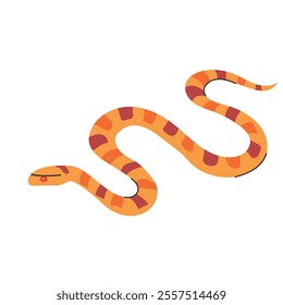 Corn snake icon clipart avatar logotype isolated vector illustration