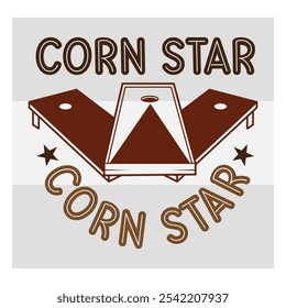 Corn Star, Cornhole Champion, Cham, Cornhole T-shirt Design, Cornhole T-shirt Design, Bean Bag Board,  Shirt Png,  Corn Star, Sports, Game, Cornhole Lover, Bundle, 