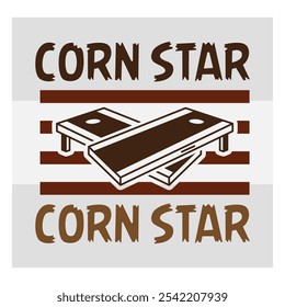 Corn Star, Cornhole Champion, Cham, Cornhole T-shirt Design, Cornhole T-shirt Design, Bean Bag Board,  Shirt Png,  Corn Star, Sports, Game, Cornhole Lover, Bundle, 