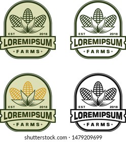 Corn Symbol For Farm Logo