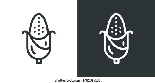 Corn Symbol Sign Icon Vector