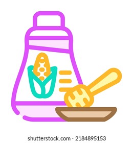 Corn Syrup Color Icon Vector. Corn Syrup Sign. Isolated Symbol Illustration