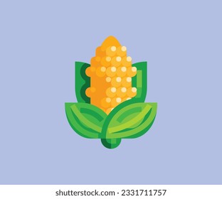 corn vector art, icon design