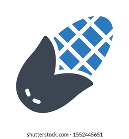 corn vector colour glyph icon