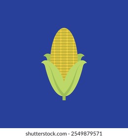 Ícones de elemento de design de vetor de milho 