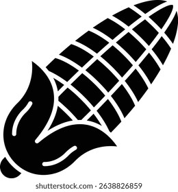 Corn vector icon. Can be used for printing, mobile and web applications.