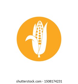 corn vector icon illustration design template