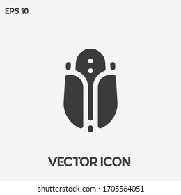 Corn vector icon illustration. Ui/Ux. Premium quality.