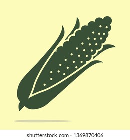 Corn vector Modern simple vector sign