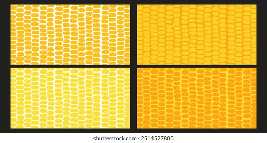 corn wallpaper background. Vector illustration	