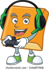 cornbread with bring gaming mascot for icon breakfast.