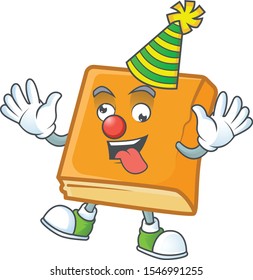 cornbread in the cartoon character clown shape
