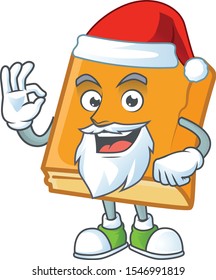 cornbread in the cartoon character santa claus shape