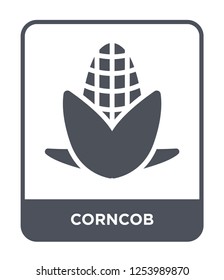corncob icon vector on white background, corncob trendy filled icons from Gastronomy collection, corncob simple element illustration