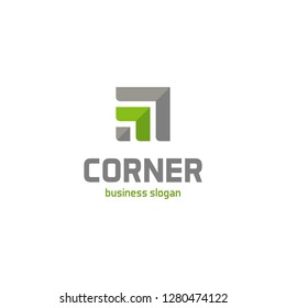 Corner Angle Multipurpose Vector Logo Design Template