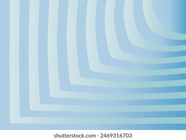 Corner background with blue gradient frame