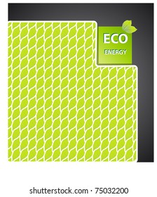 Corner Eco-Papier mit Blattdesign