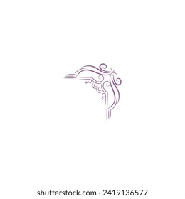 corner elements in purple element
