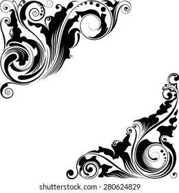 Corner Floral Design