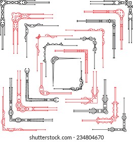 Corner Frame Border Design