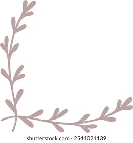 Corner Frame | Elegant Botanical Border