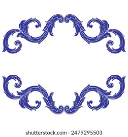 Corner Frame Vintage . Suitable for wedding invitation cards