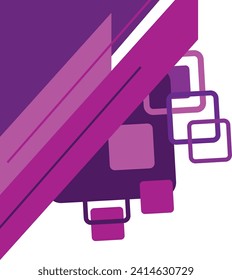 Corner geometric shape vector element