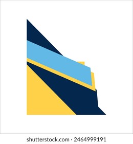 Corner Geometric Shape Vector Element