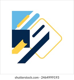 Corner Geometric Shape Vector Element