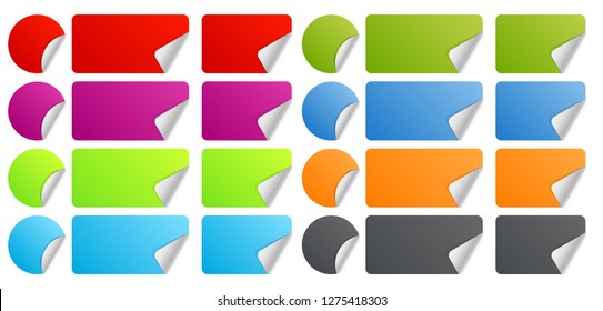 Corner label illustration