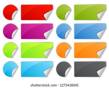 Corner label illustration