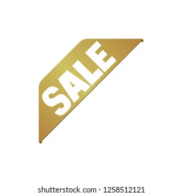 corner ribbon banner icon set (SALE)